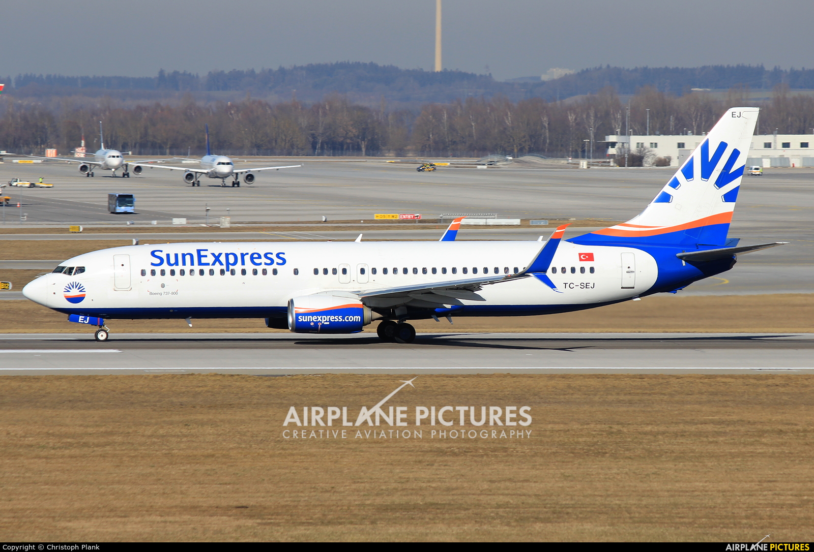 SunExpress TC-SEJ aircraft at Munich