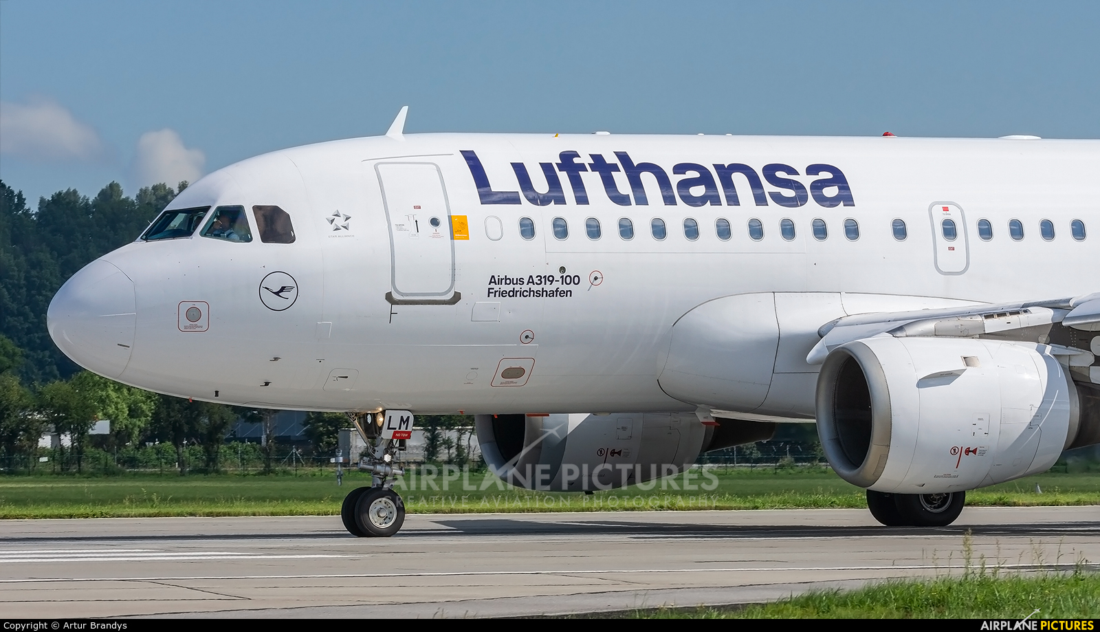 Lufthansa D-AILM aircraft at Kraków - John Paul II Intl