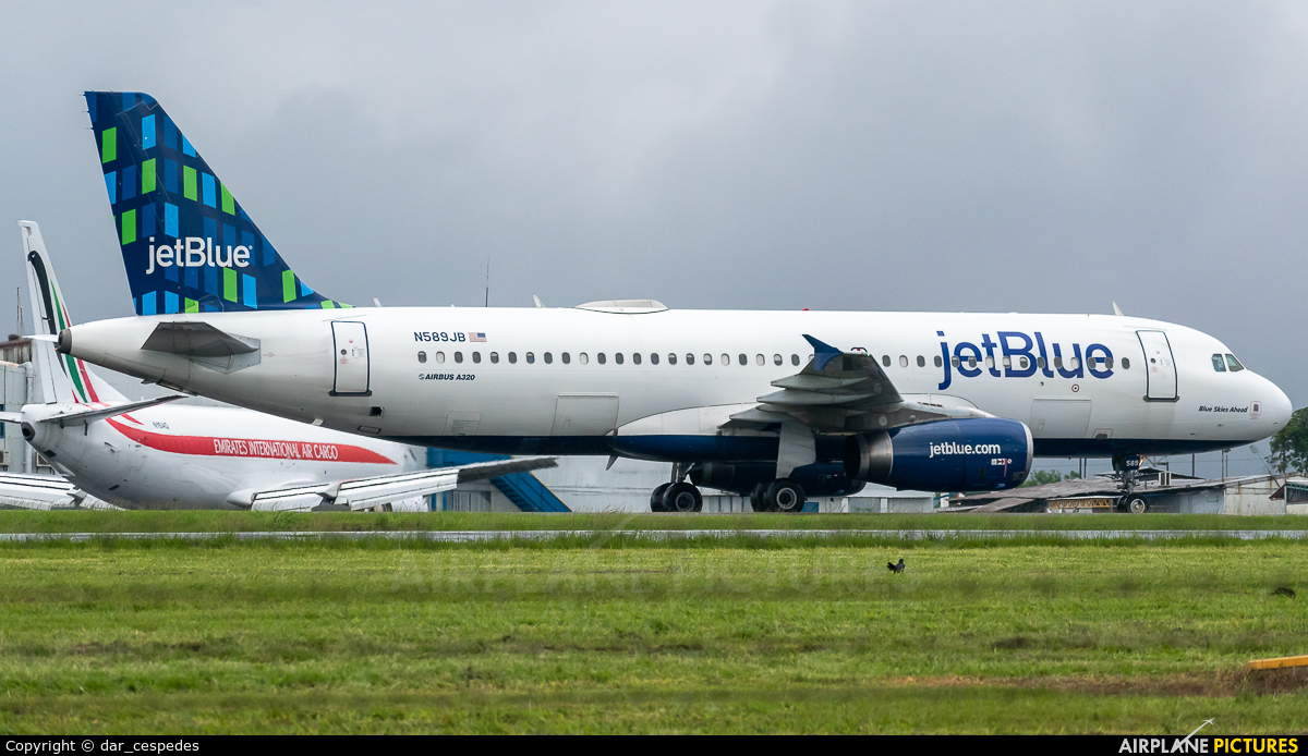 JetBlue Airways N589JB aircraft at San Jose - Juan Santamaría Intl