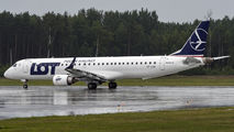 SP-LNK - LOT - Polish Airlines Embraer ERJ-195 (190-200) aircraft