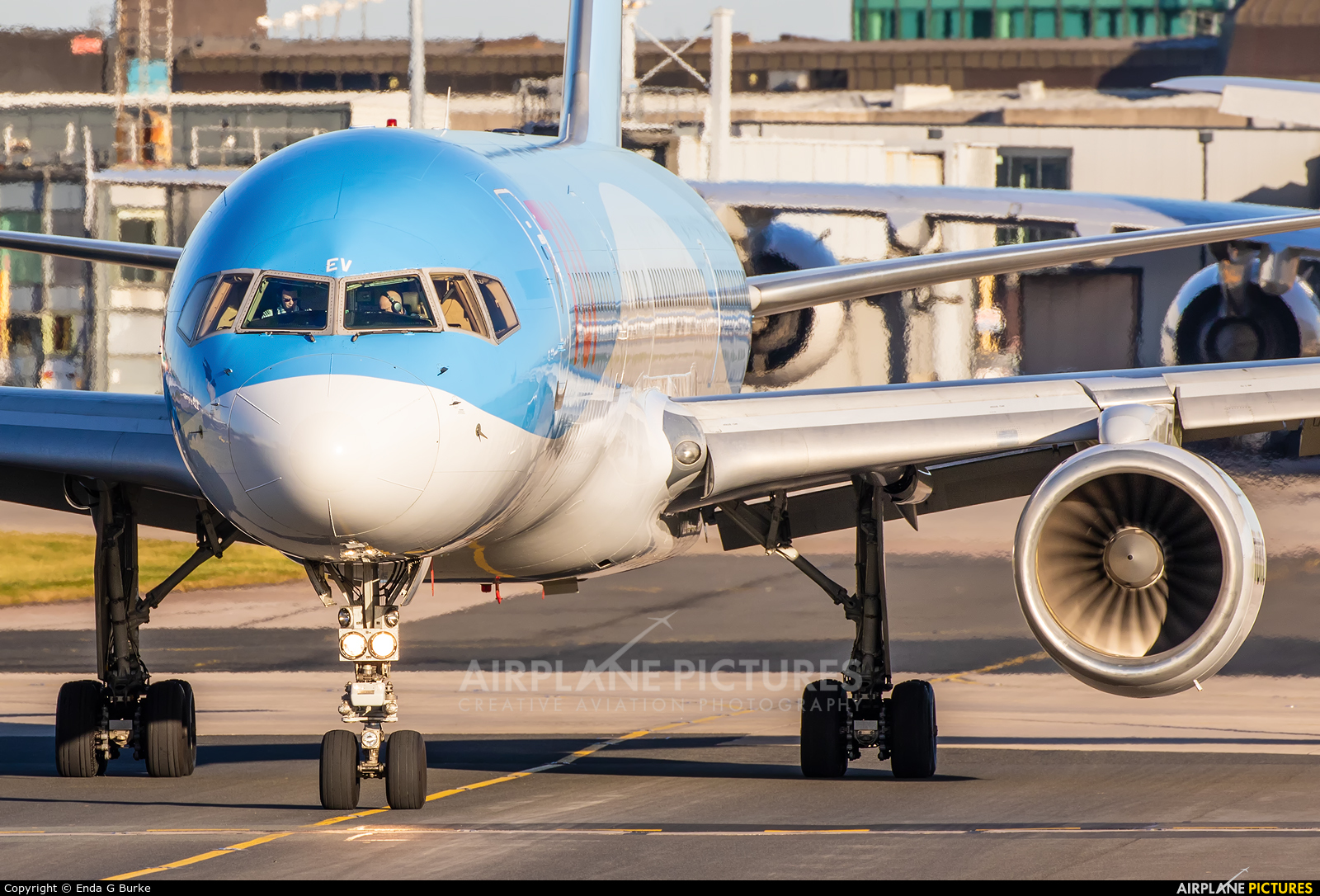 TUI Airways G-CPEV aircraft at Manchester