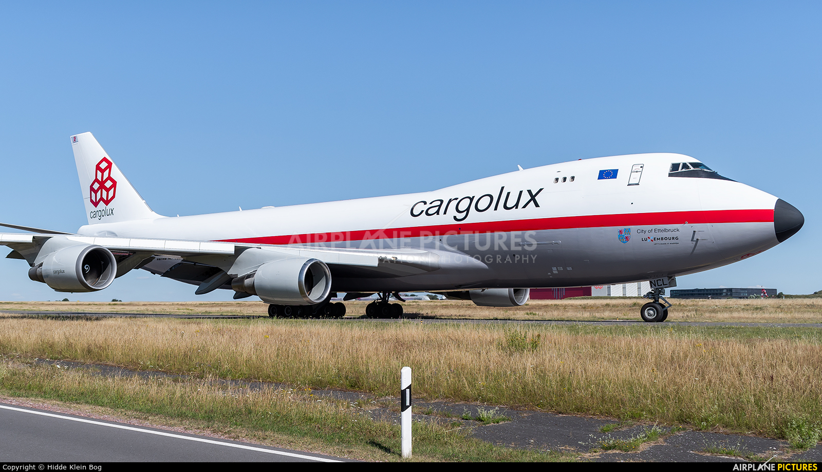 Cargolux LX-NCL aircraft at Luxembourg - Findel