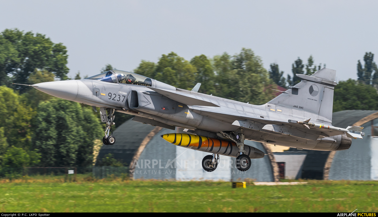 Czech - Air Force 9237 aircraft at Pardubice