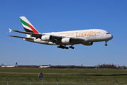 A6-EUD - Emirates Airlines Airbus A380 aircraft