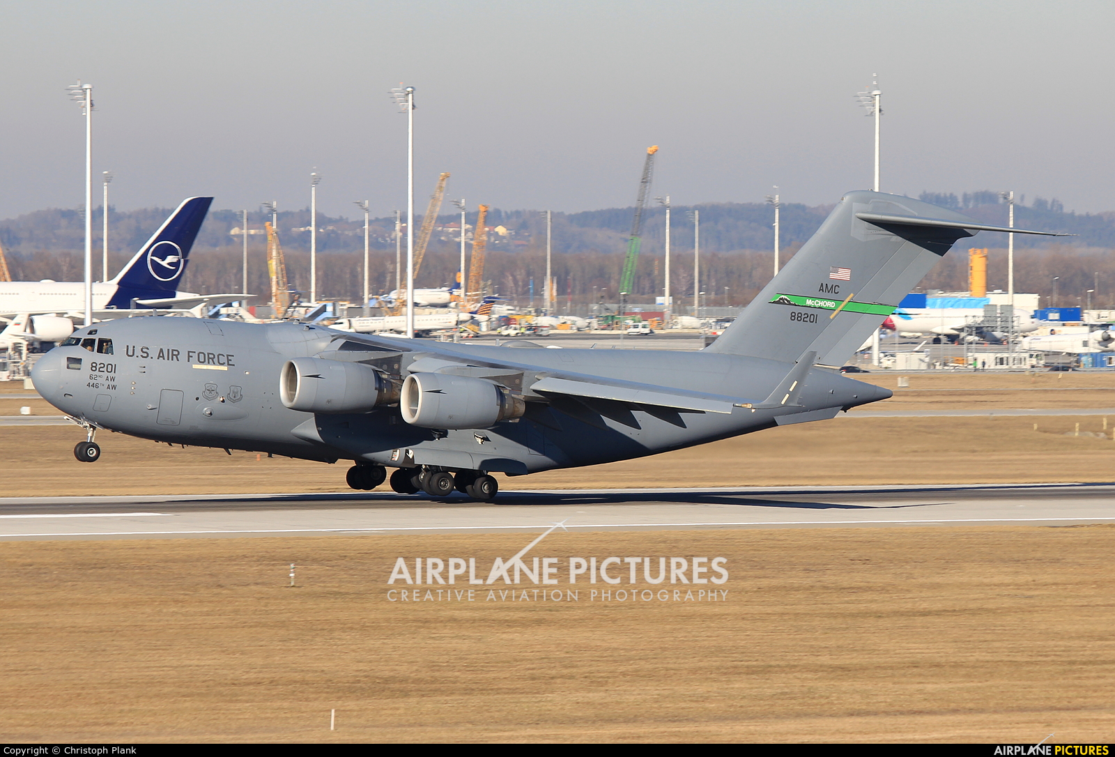 USA - Air Force 08-8201 aircraft at Munich