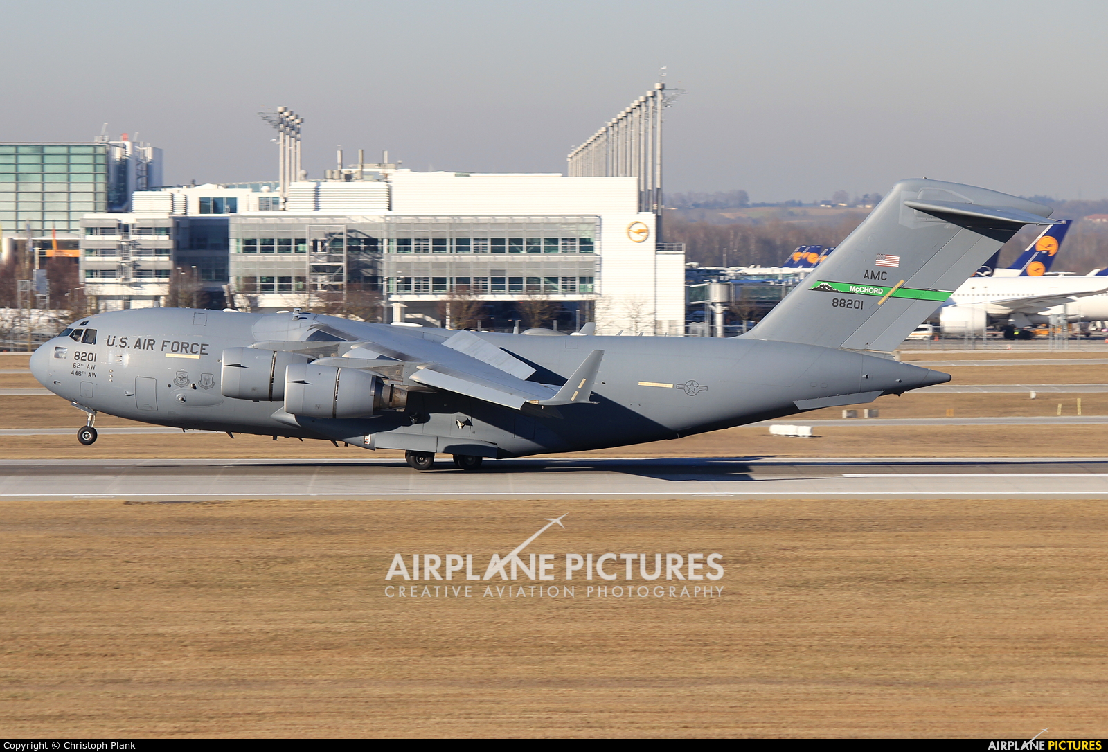 USA - Air Force 08-8201 aircraft at Munich