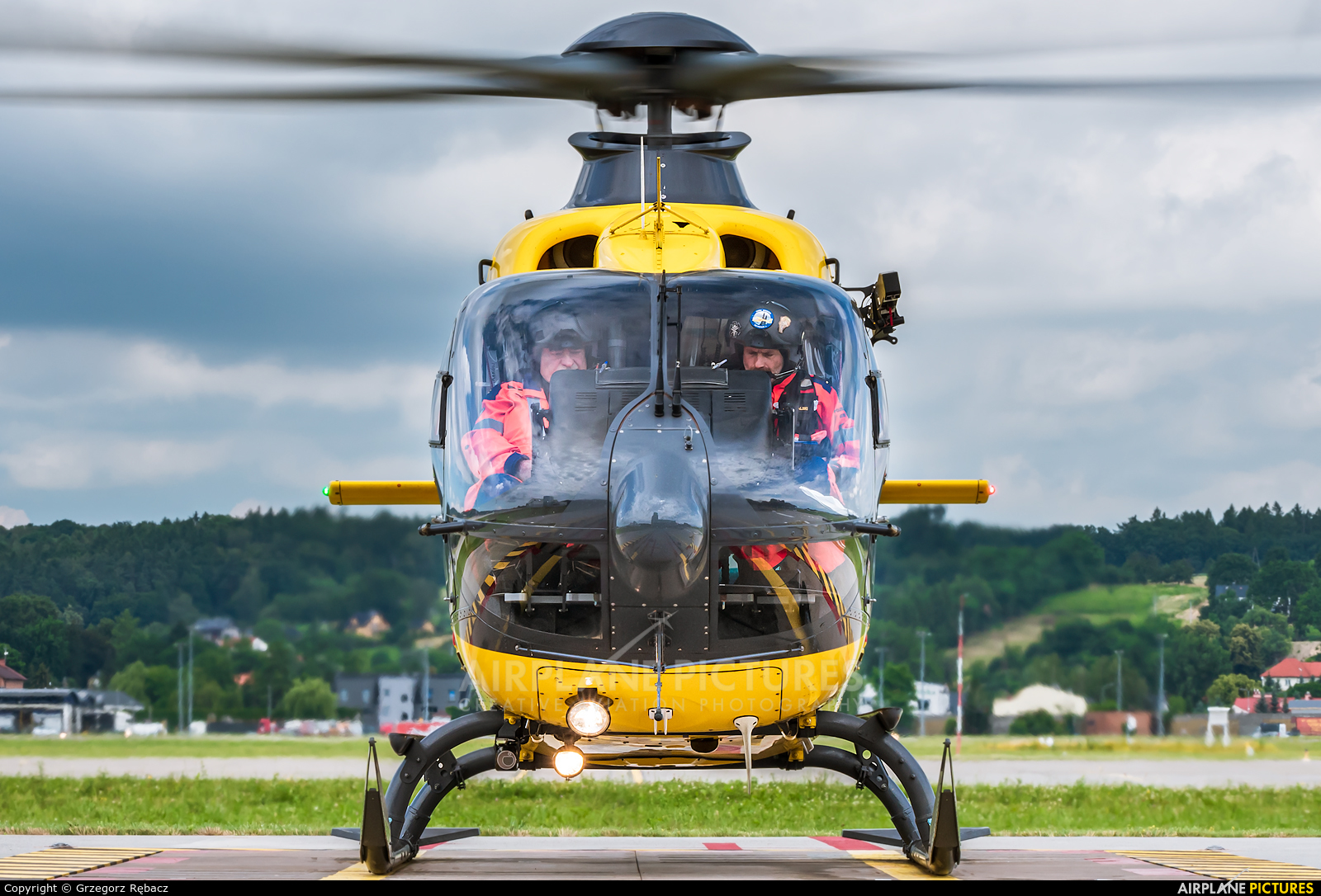 Polish Medical Air Rescue - Lotnicze Pogotowie Ratunkowe SP-HXR aircraft at Kraków - John Paul II Intl