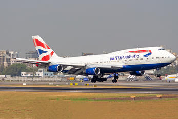 G-BYGF - British Airways Boeing 747-400