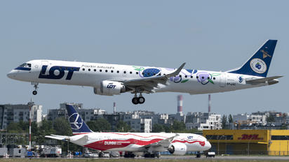 SP-LNC - LOT - Polish Airlines Embraer ERJ-190 (190-100)