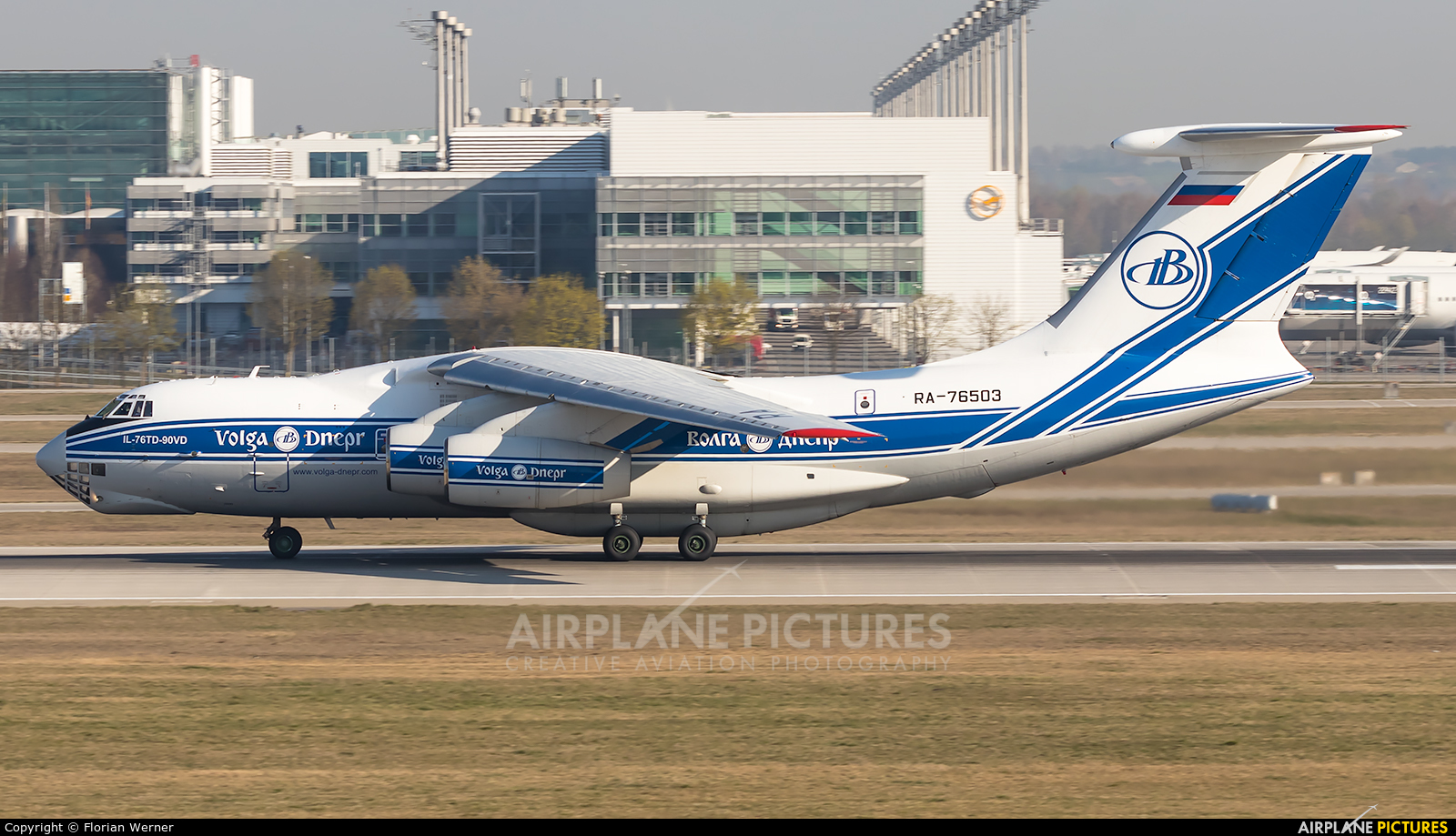 Volga Dnepr Airlines RA76503 aircraft at Munich