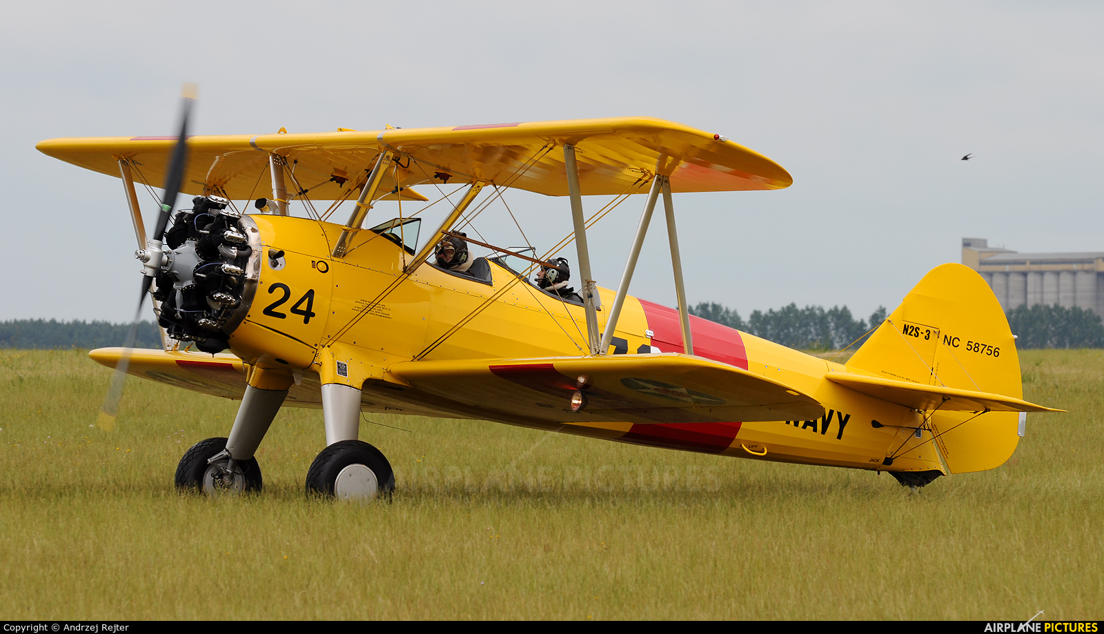 Private NC58756 aircraft at Leszno - Strzyżewice