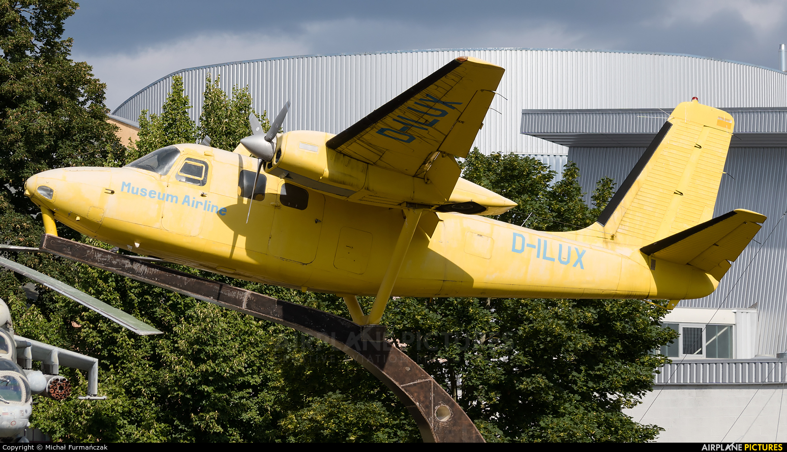Private D-ILUX aircraft at Speyer, Technikmuseum