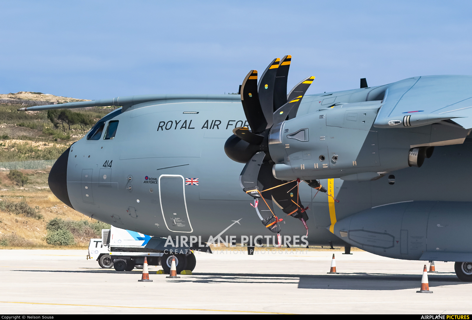 Royal Air Force ZM414 aircraft at Porto Santo