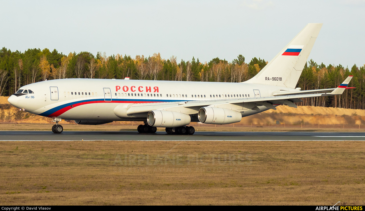 Rossiya RA-96018 aircraft at Krasnoyarsk - Yemelyanovo