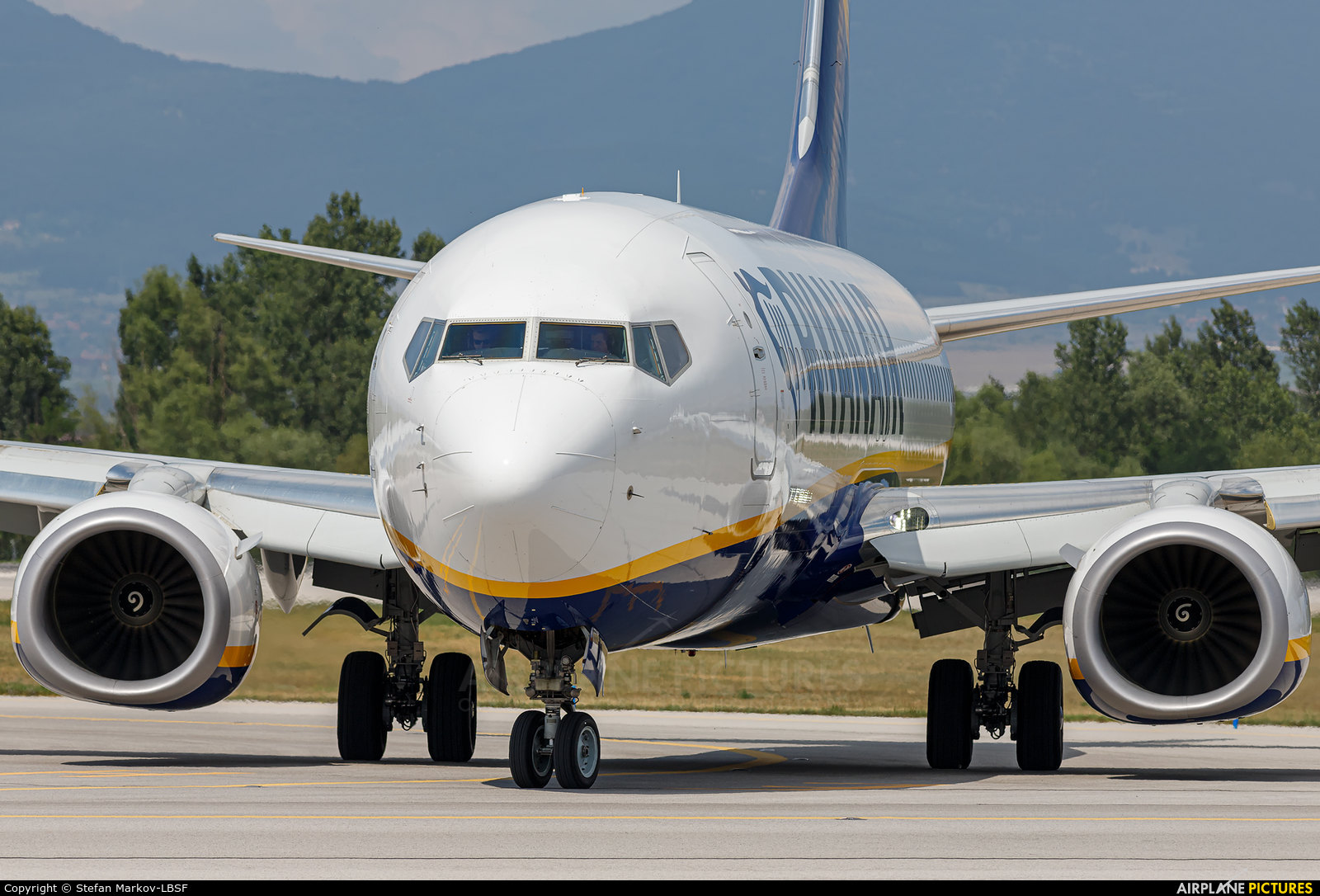 Ryanair Sun SP-RSH aircraft at Sofia