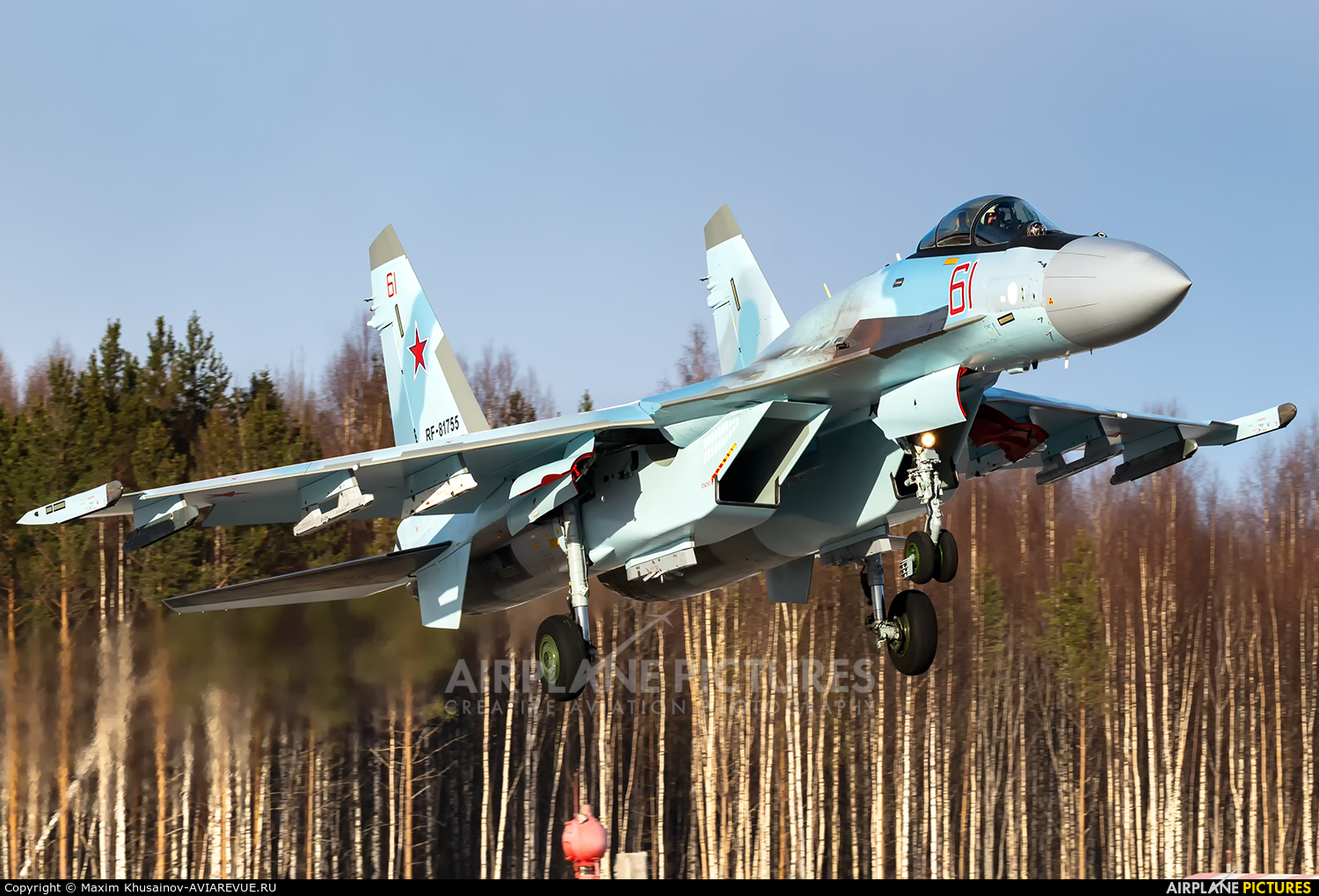 Russia - Air Force 61 aircraft at Undisclosed Location