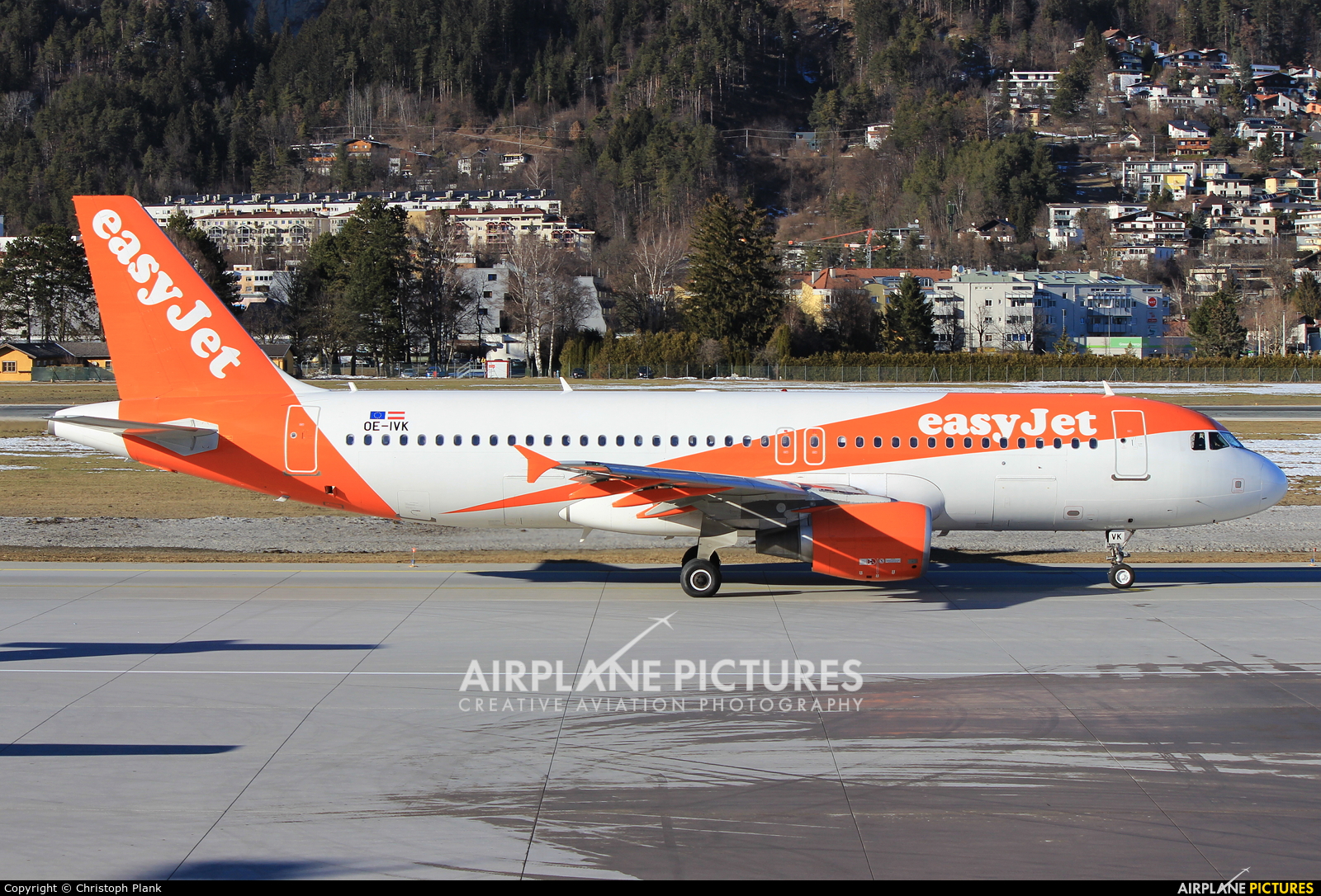 easyJet Europe OE-IVK aircraft at Innsbruck