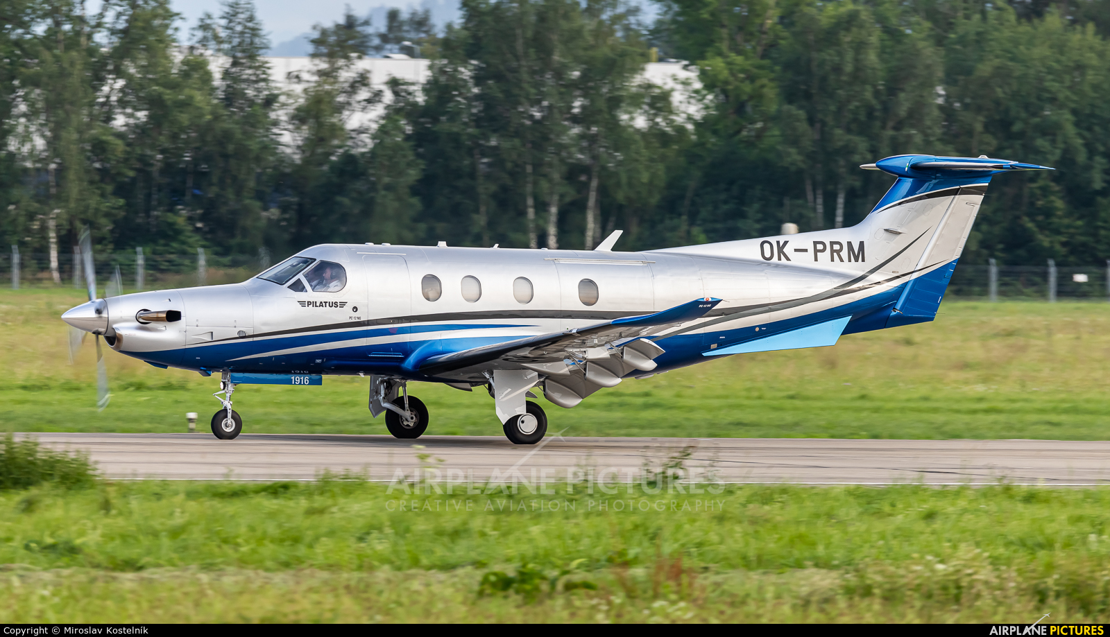 Private OK-PRM aircraft at Ostrava Mošnov