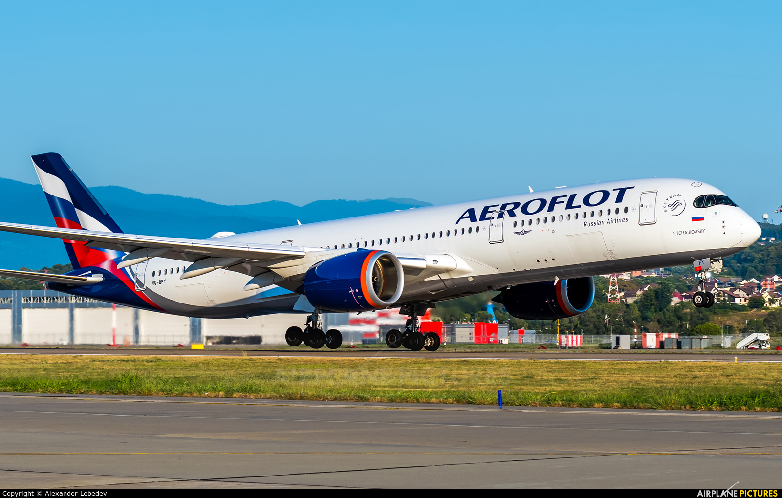 Aeroflot VQ-BFY aircraft at Sochi Intl