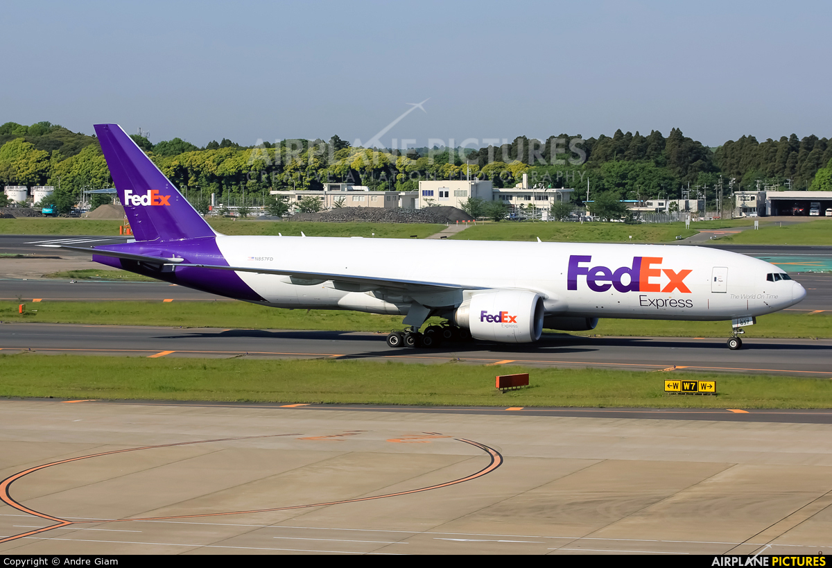 FedEx Federal Express N857FD aircraft at Tokyo - Narita Intl