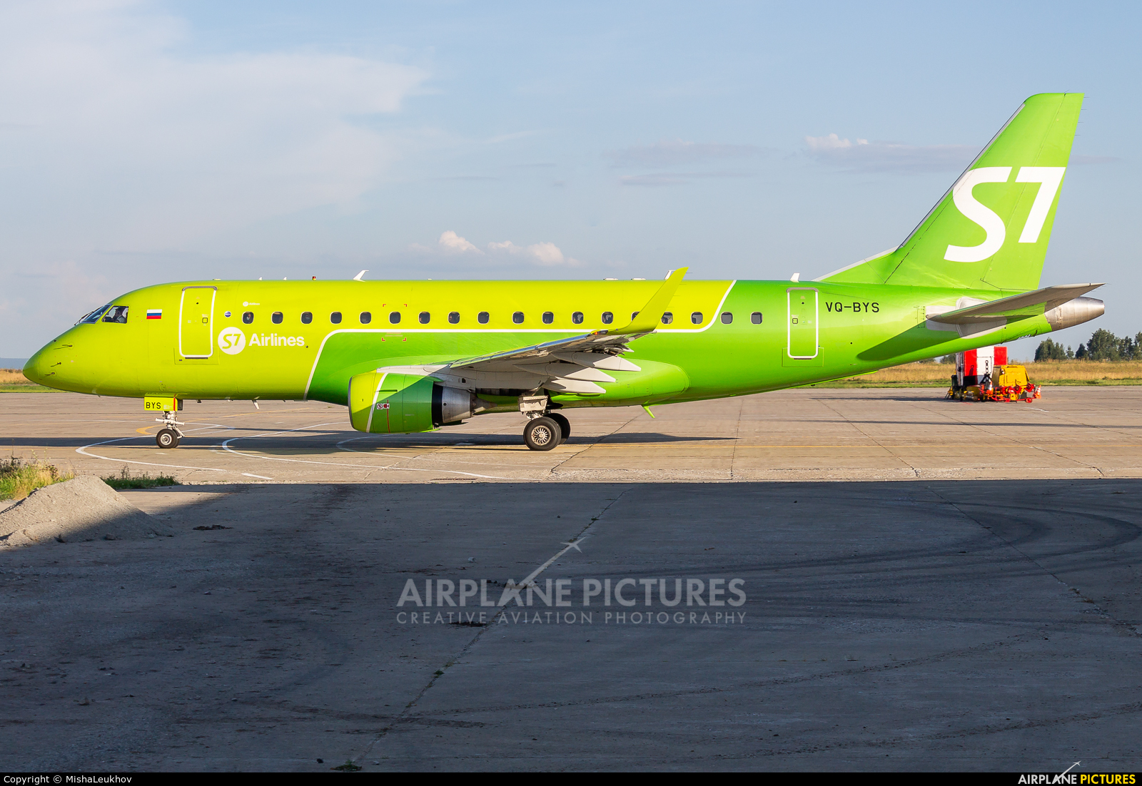 S7 Airlines VQ-BYS aircraft at Kemerovo