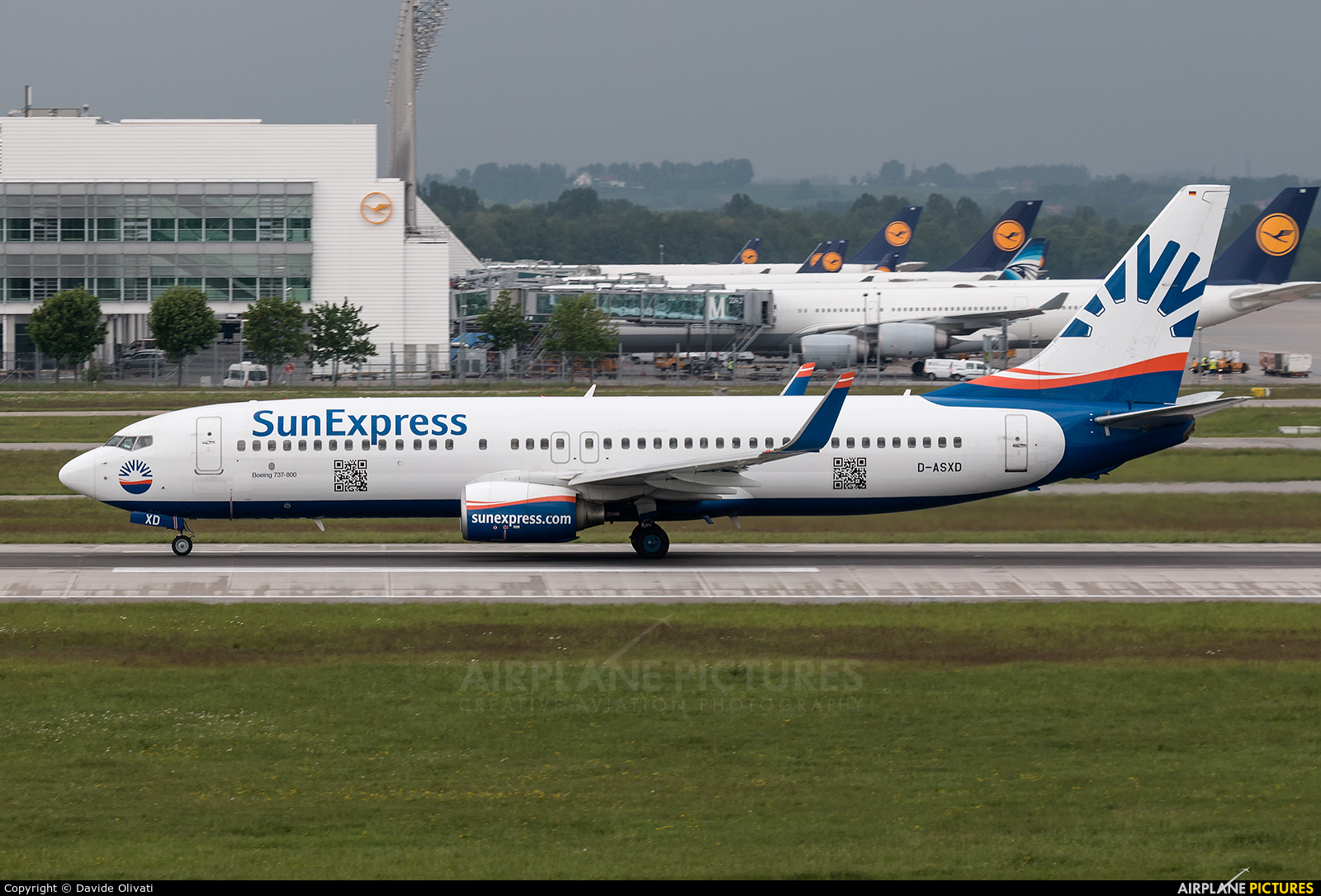 SunExpress Germany D-ASXD aircraft at Munich