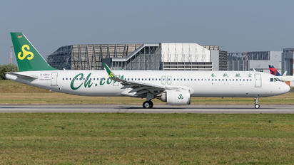 D-AZAU - Spring Airlines Airbus A321 NEO