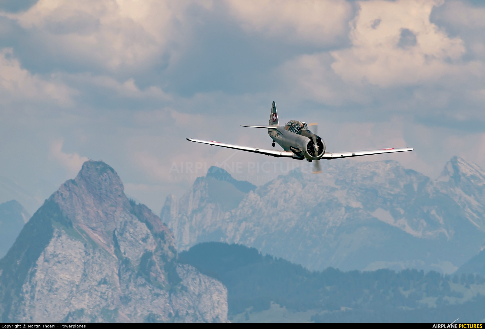 Private HB-RDN aircraft at Off Airport - Swiss Alps