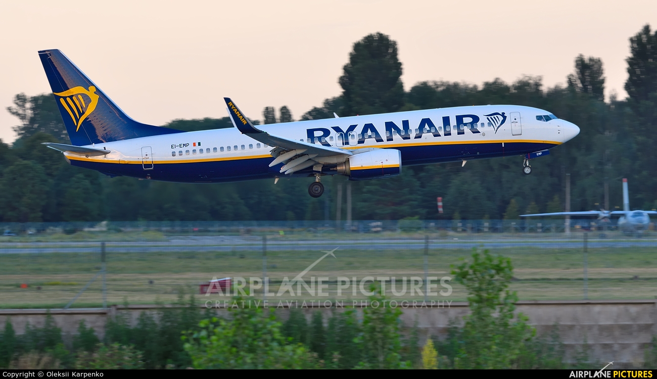 Ryanair EI-EMP aircraft at Kyiv - Borispol