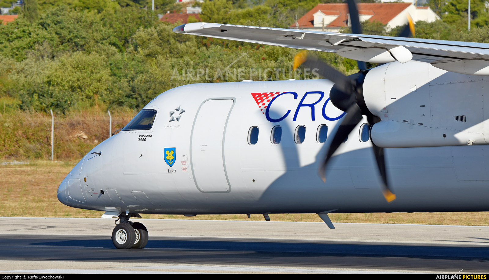 Croatia Airlines 9A-CQB aircraft at Split - Kaštela