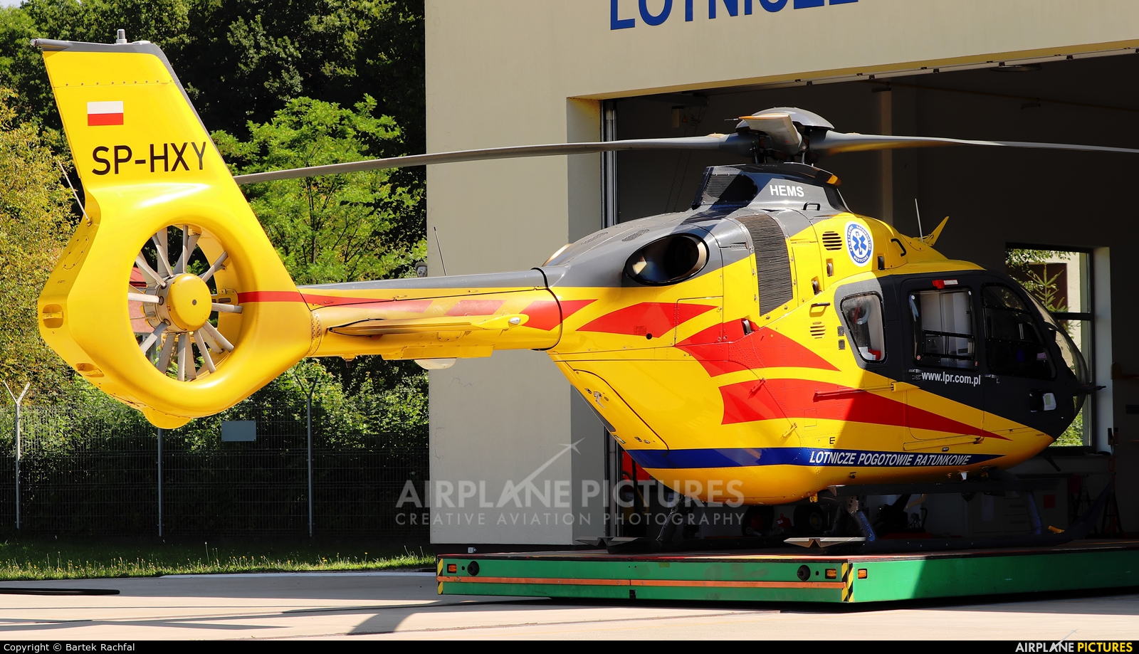 Polish Medical Air Rescue - Lotnicze Pogotowie Ratunkowe SP-HXY aircraft at Sanok
