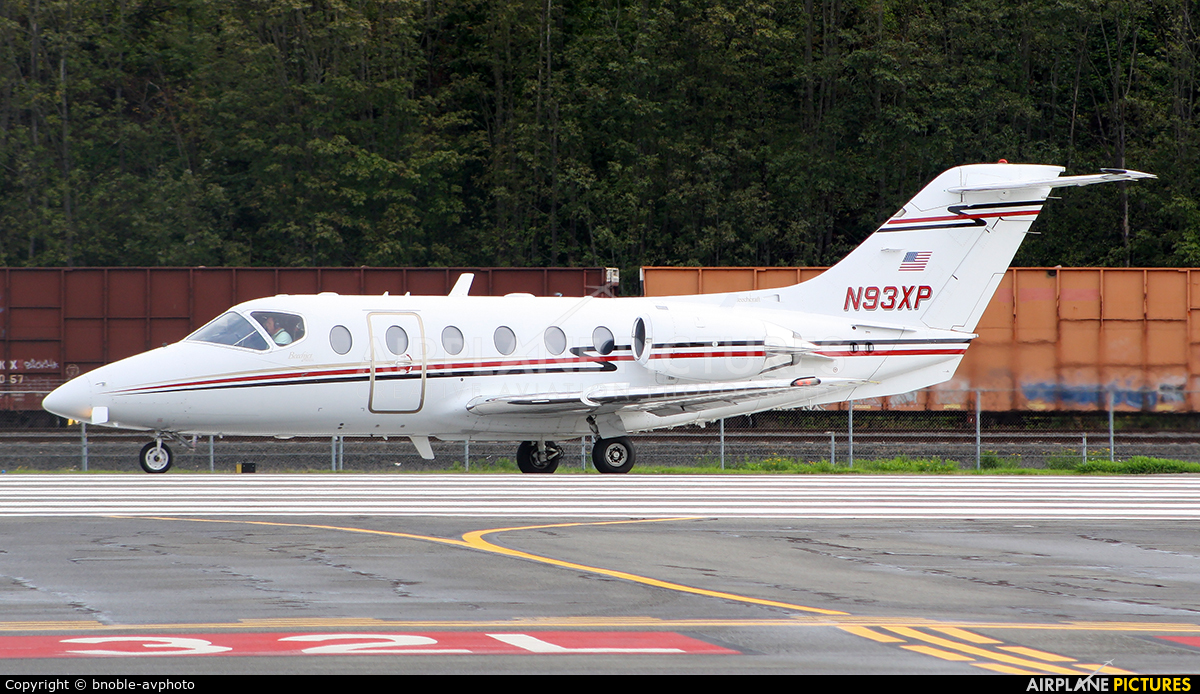 Private N93XP aircraft at Seattle - Boeing Field / King County Intl