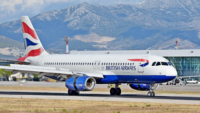 G-EUUC - British Airways Airbus A320