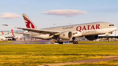 A7-BFL - Qatar Airways Cargo Boeing 777F
