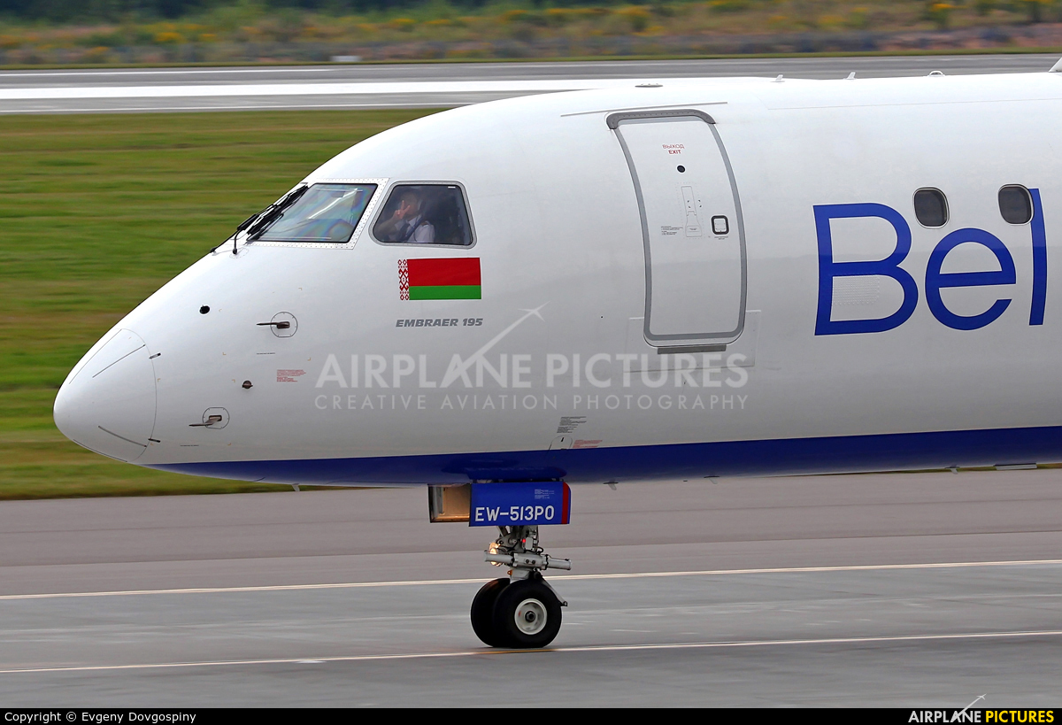 Belavia EW-513PO aircraft at Minsk Intl