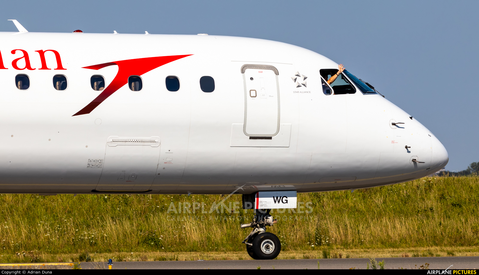 Austrian Airlines/Arrows/Tyrolean OE-LWG aircraft at Amsterdam - Schiphol