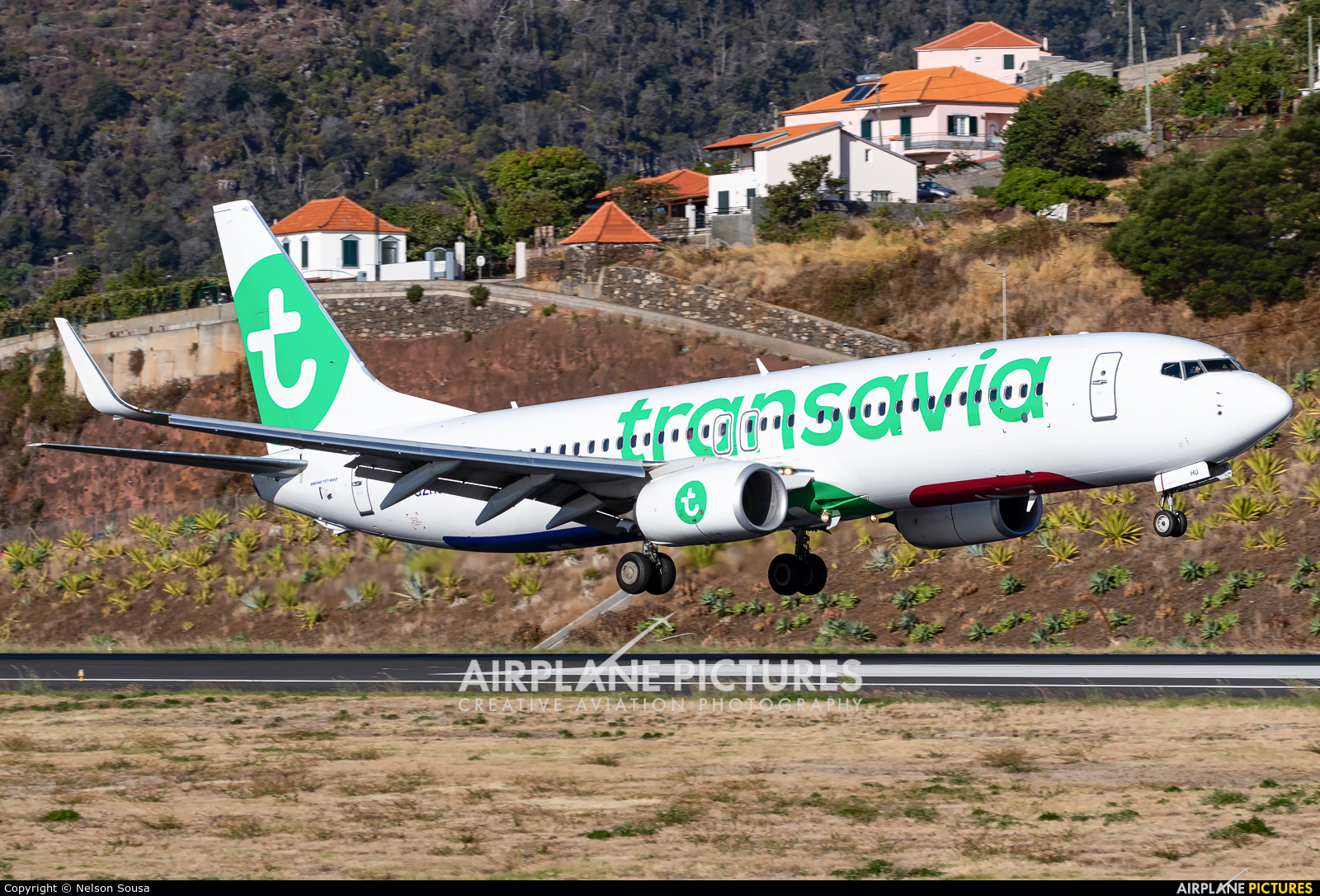 Transavia France F-GZHU aircraft at Madeira