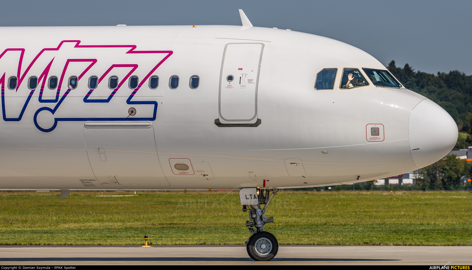 Wizz Air HA-LTA aircraft at Kraków - John Paul II Intl