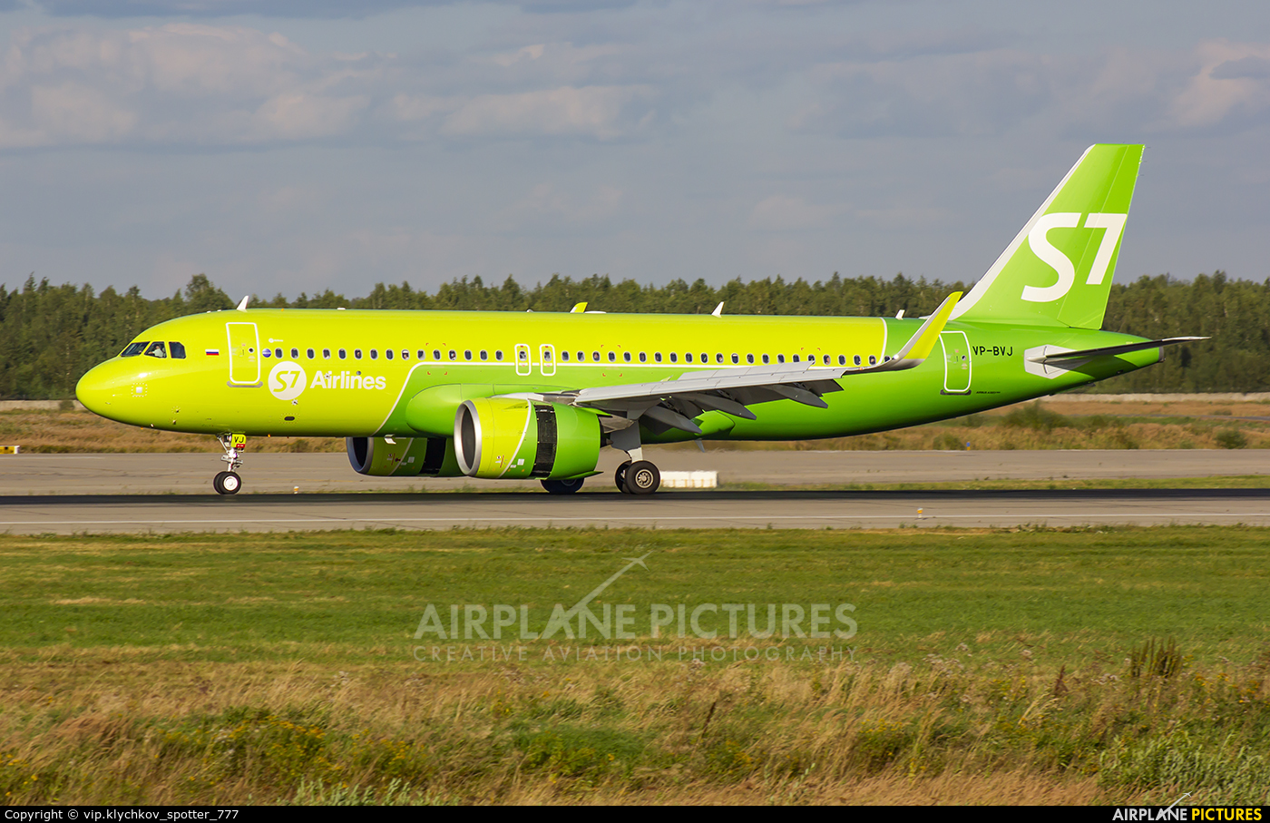 S7 Airlines VP-BVJ aircraft at Moscow - Domodedovo