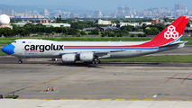 Cargolux Boeing 747-8F wears "not without my mask" livery title=