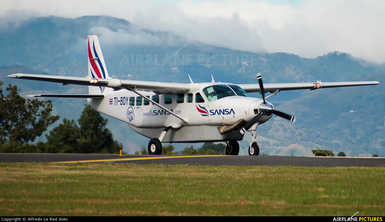 Sansa Airlines TI-BDY aircraft at San Jose - Juan Santamaría Intl