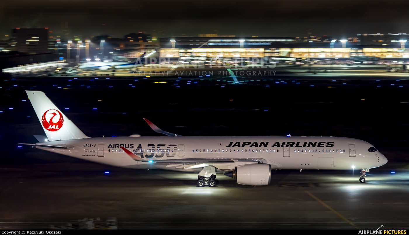 JAL - Japan Airlines JA02XJ aircraft at Tokyo - Haneda Intl