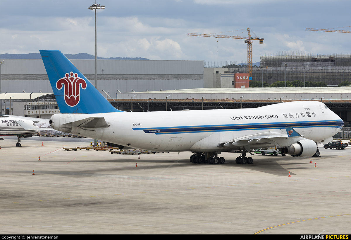 China Southern Cargo B-2461 aircraft at Guangzhou - Baiyun