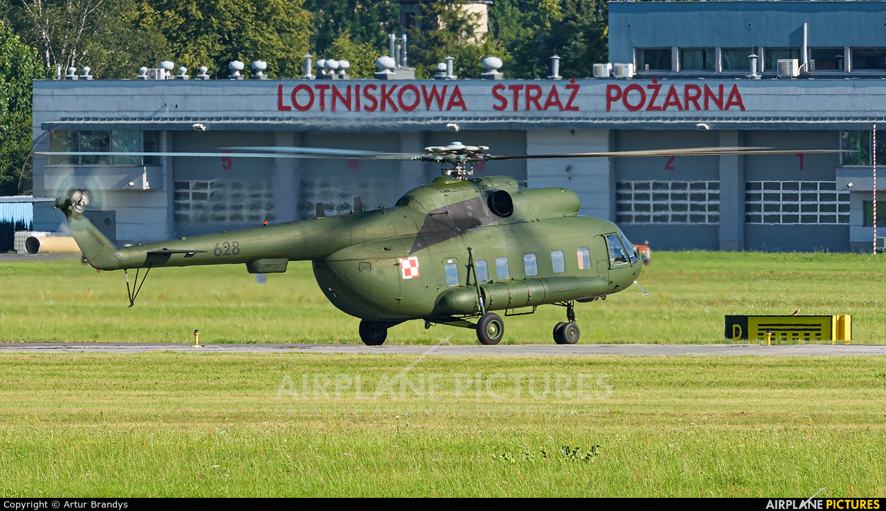 Poland - Air Force 628 aircraft at Kraków - John Paul II Intl