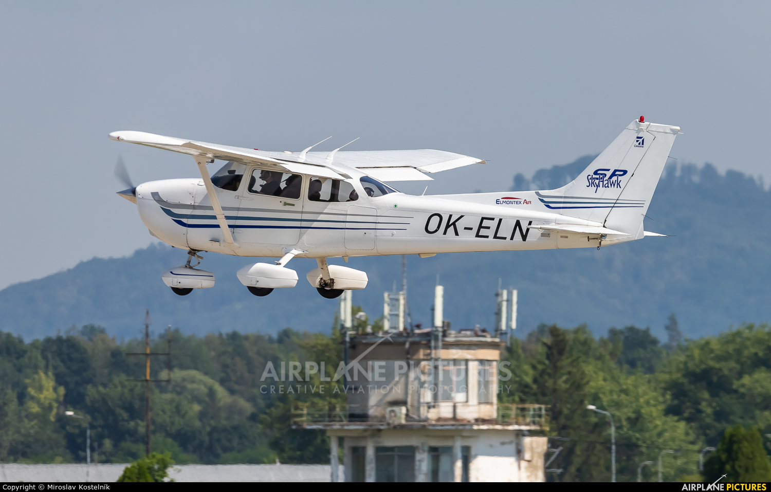Elmontex Air OK-ELN aircraft at Ostrava Mošnov