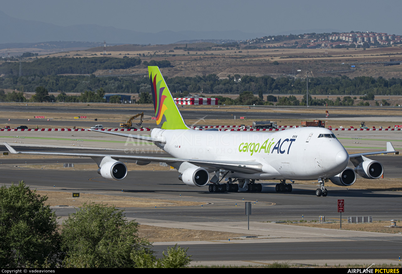 ACT Cargo TC-ACR aircraft at Madrid - Barajas