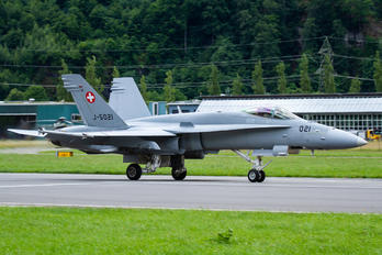 J-5021 - Switzerland - Air Force McDonnell Douglas F/A-18C Hornet