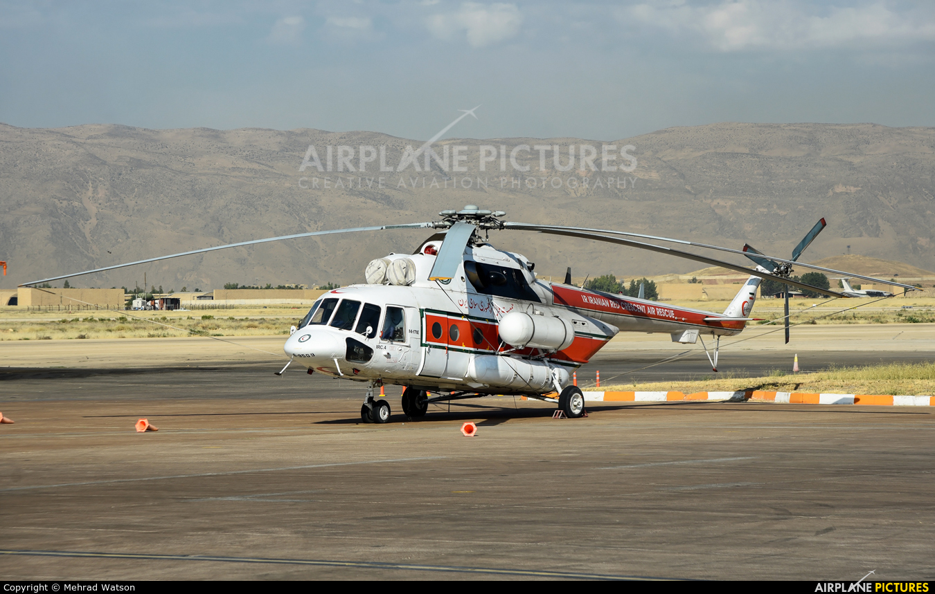 Iranian Red Crescent 6-6509 aircraft at Shiraz