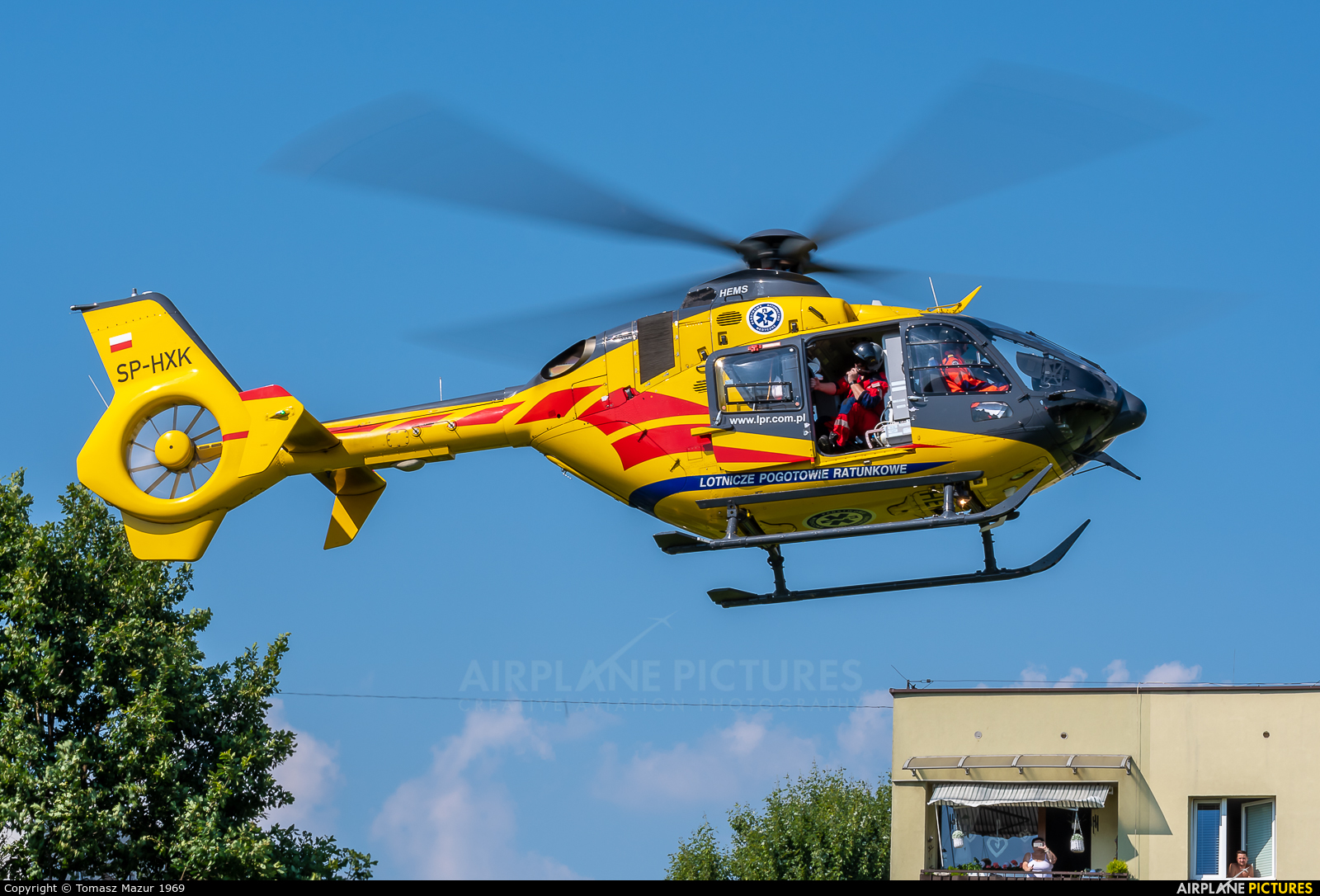 Polish Medical Air Rescue - Lotnicze Pogotowie Ratunkowe SP-HXK aircraft at Off Airport - Poland