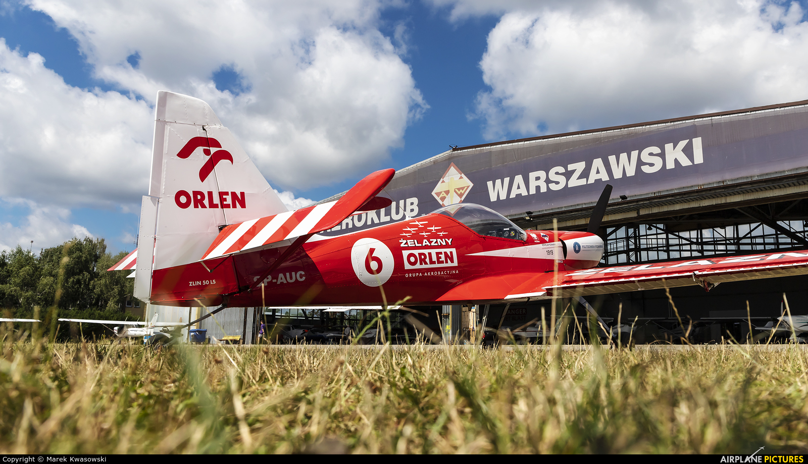 Grupa Akrobacyjna Żelazny - Acrobatic Group SP-AUC aircraft at Warsaw - Babice